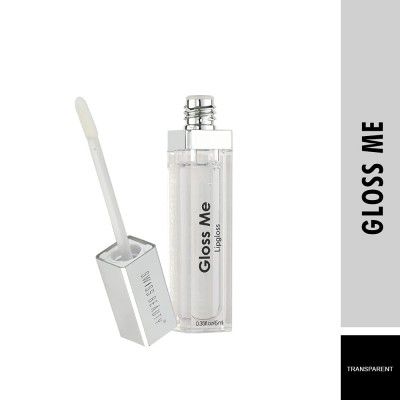 Swiss Beauty Gloss Me Lip Gloss | Lightweight | Glossy Finish | Non-sticky |With Jojoba Oil & Glycerine | 6.7ml