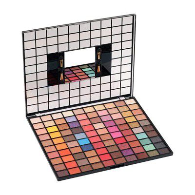 Swiss Beauty MakeUp PRO 100 Color Eyeshadow Palette, Eye MakeUp, Multicolor-01, 110g