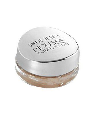Swiss Beauty Mousse Foundation, Face Makeup, Beige, 20G