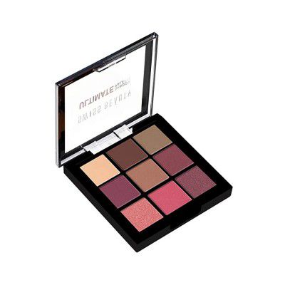 Swiss Beauty Ultimate 9 Pigmented colors Eyeshadow Palette| Long wearing and Easily Blendable Eye makeup Palette | Matte, Shimmers and Metallic | Multicolor - 01, 6gm |