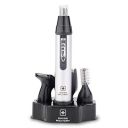 Swiss Military 4 in 1 Unisex Compact Travel Grooming Kit - SHV-7 (Black, Silver)...
