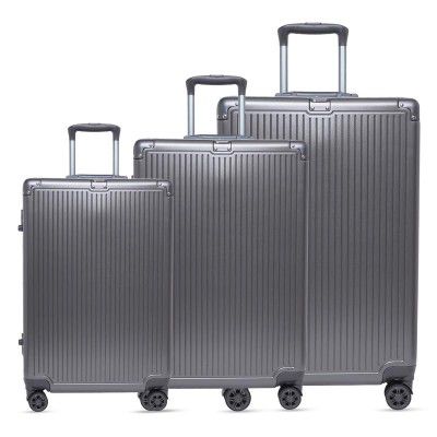 Swiss Military Kinetic 8 Wheels 55, 65 and 75 Cm Small, Medium and Large Trolley Bags