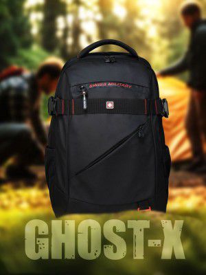 SWISS MILITARY Unisex Backpack with Earphone Gate
