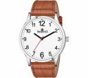 SWISSTYLE Analog Mens Watch (White Dial Brown Colored Strap)...