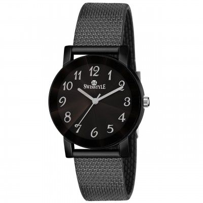 SWISSTYLE Charming Ladies Analog Watch-SS-LR102-BLK-BLK