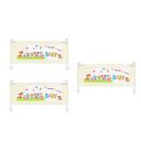 Syga 3 Pieces Baby Bed Fence Gate Security Guardrailing Newborn Playpens and Door Rail (1.5 Meter) 3-Blue...