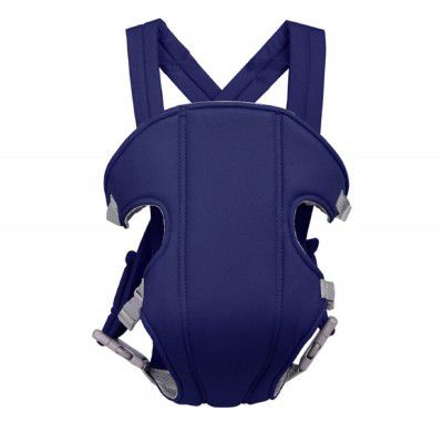 SYGA Baby Safety Carrier Infant Baby Kids Front and Back Carrier Backpack Newborn Hipseat Wrap Sling Bag_DarkBlue