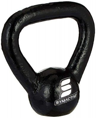 Amazon Brand - Symactive Cast Iron Kettlebell 2 kg