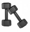 Symactive PVC 8 Kg Fixed Dumbbells Set for Full Body Workout (Set of 2, 4 Kg)...