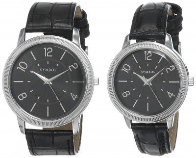 Symbol Analog Unisex Watch (Dial Colored Strap)