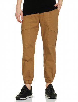 symbol Men Carrot Stretchable Cargo Jogger Pants | Chinos | Casual Trousers
