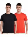 Amazon Brand - Symbol Men's Cotton T Shirt | Round Neck | Half Sleeve | Plain | Combo Pack of 2-Regular Fit...