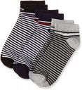 Symbol Mens Striped Ankle Socks (Pack of 3)...