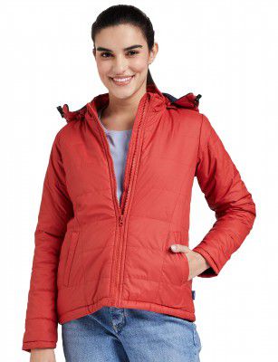 Symbol Women's 100% Polyester Regular Quilted Jacket