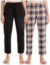 Symbol womens Cotton Ankle Length Regular Fit Pyjama set (Combo Pack of 2)...