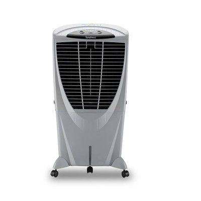 Symphony Winter 80XL+ Desert Air Cooler for Home with 4-Side Honeycomb Pads, (80L, Grey)