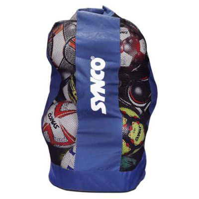 Synco Power Sports Bag | Extra Large Sports Ball Carrying Bag Upto 15 Balls (Kit Bag) (Navy)