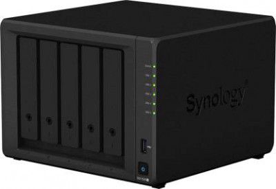 Synology DiskStation DS1520+ 0 TB External Hard Disk Drive (HDD)  (Black, Mobile Backup Enabled, External Power Required)