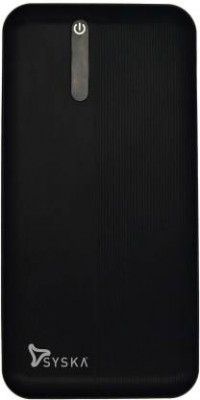 Syska 10000 mAh Power Bank  (Elegant Black, Lithium Polymer, Fast Charging for Mobile)