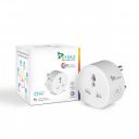 SYSKA 10A Wi-Fi Smart Plug for Low Power Appliance like Mobile & Laptop Chargers, TV , Kettle (Works with Alexa & Google Assistant-White)...