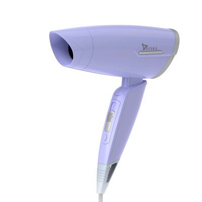 Syska 1200 Watts Hair Dryer HD1200 with 2 heat/Speed, 1.6m Power Cord with Hanging Loop