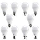 SYSKA 7-Watts B22 LED Cool Day Light Bulb, Pack of 10...