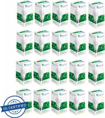 Syska 9 W Basic Standard B22 LED Bulb  (White, Pack of 20)