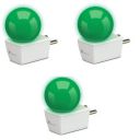 Syska Avastar NLP 0.5W B22 Base Plug & Play LED Bulb for Night Lamp,Hall,Balcony,Decoration (Pack of 3)...