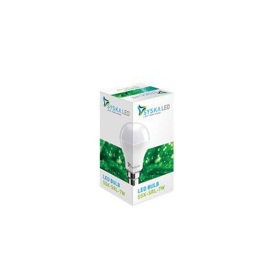 SYSKA B22D 7-Watt Led Bulb (Cool Day Light)