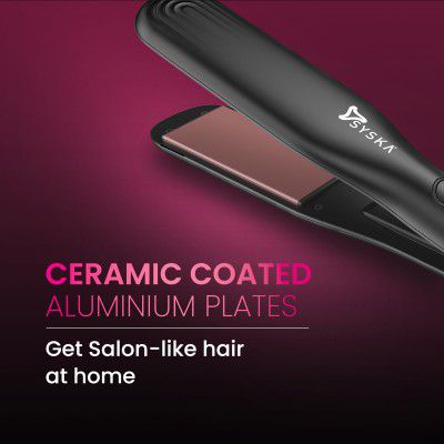 Syska HS100 Hair Straightener (Black)