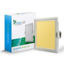 SYSKA (RDL-S-12W 3000K Yellow, Cool Day Light, Polycarbonate Led Slim Downlight...