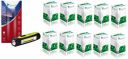 SYSKA SSK-SRL Base B22 9-Watt LED Bulb (Pack of 10, Cool White) & T112ML DUOTRON 1W Bright Led Rechargeable Torch (Green)...
