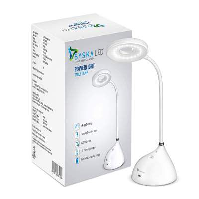 SYSKA SSK-TL-8605L POWERLIGHT 10W LED Table lamp with 3 Stage Dimming Light