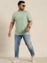 Sztori  Men Slim Mid Rise Light Blue Jeans...