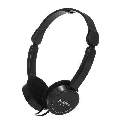 T-111 3.5mm Wired Over-Ear Headphones Foldable Sports Headset