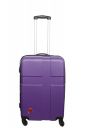 T-Bags Deep Purple ABS 24 Inches Trolley Bag-TC03R...