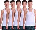 T.T. Mens Titanic 100% Cotton Shrink Controlled Regular Fit Vest, Pack Of 5...
