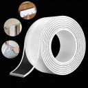 T TOPLINE Double Sided Tape Heavy Duty, Removable Washable Reusable Gel Tape Strips for Kitchen...