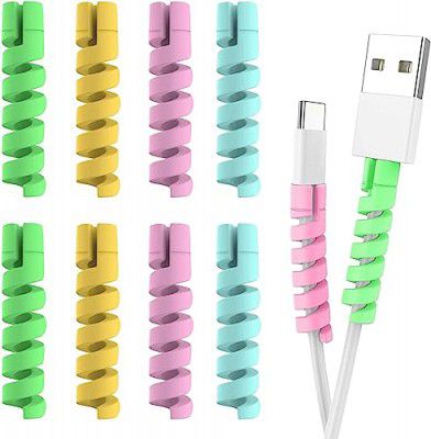 T TOPLINE Spiral Charger Spiral Charger Cable Protectors