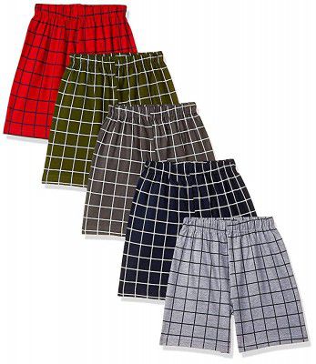 T2F Boys Regular fit Cotton Shorts
