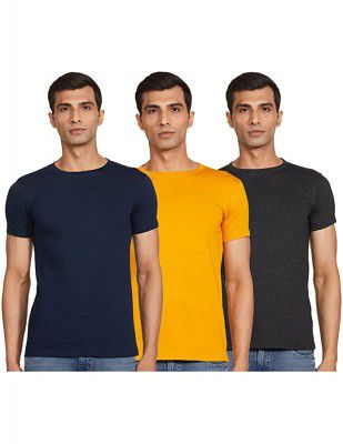 T2F Mens Regular T-Shirt ( Pack Of 3 )