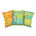 Taali Jowar & Protein Puffs | 60 gm (Pack of 3) | Pudina Punch, Cheese & Herb, Cream & Onion | Healthy Roasted Tasty Snacks, Ready to eat...