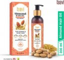 Taavi Cold Pressed Almond with Rice Bran Hair Oil (200 ml)...