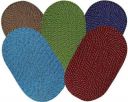 TABCARE Cotton Door Mat  (Multicolor, Medium, Pack of 5)...