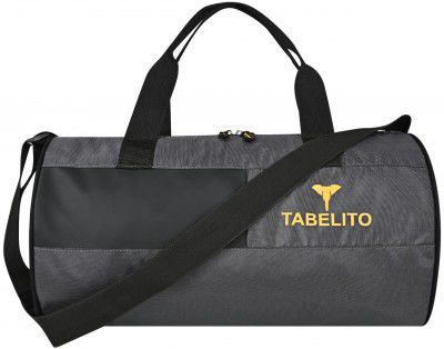 Tabelito Fitgrip Sports Duffle Gym Bag 30 Litre Water-Resistant Adjustable Shoulder Strap Travel Bags for Men & Women (Grey)