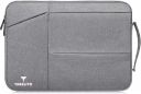 Tabelito Nylon, Pearl Cotton Hybrid Laptop Bag Sleeve Case Cover Pouch for laptops (Grey, 15.6 Inches/39.6Cm)...