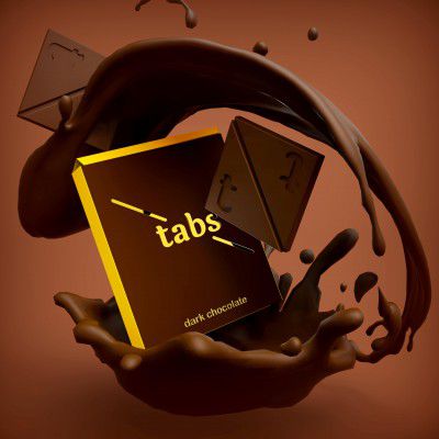 Tabs Premium Dark Chocolate | 1 Chocolates (20 Gram) 