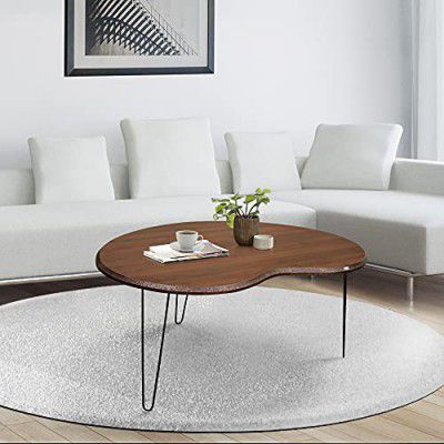 TADesign Ovio Engineered Wood Coffee Table (Colombia Walnut, 18 Months Warranty)