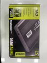 TAG 2.5 inch SATA CASING USB-2.0 (Black) SSD/HDD Portable External Metal Body Enclosure (Premium)...