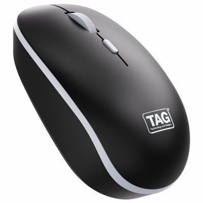 TAG WM500 Wireless Mouse, 2.4GHz USB Receiver, Dedicated DPI Button (800/1200/1600)